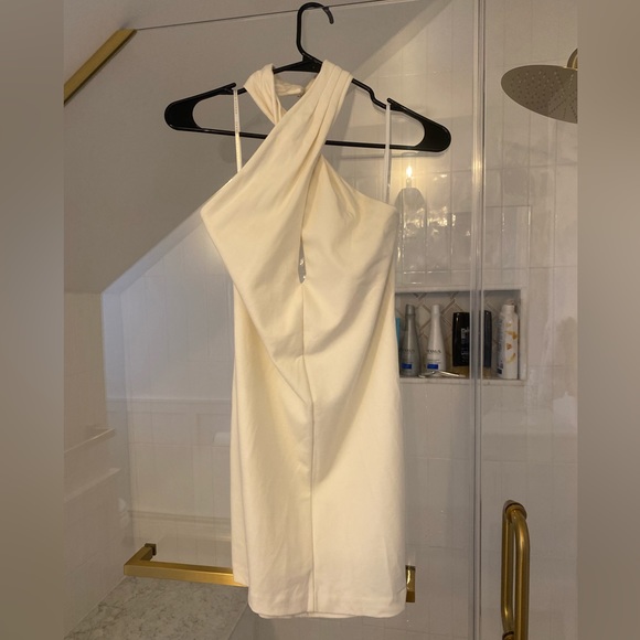 Amanda Uprichard White BodyCon Halter - Picture 6 of 9